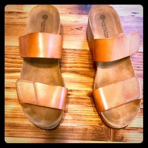 Eric Michael Lola sabbia wedge sandals -39